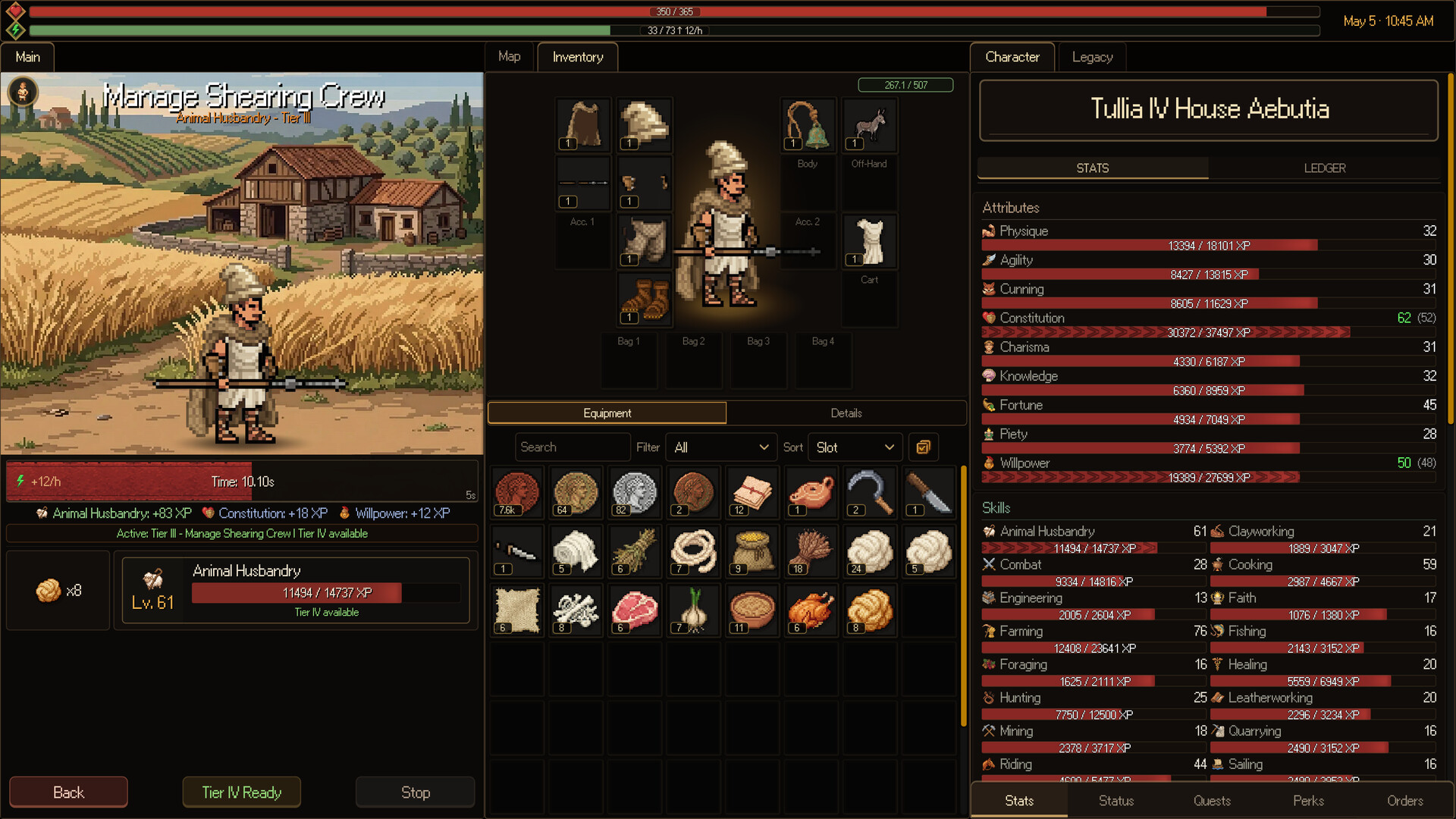 Rome Idle: Legacy screenshot 1