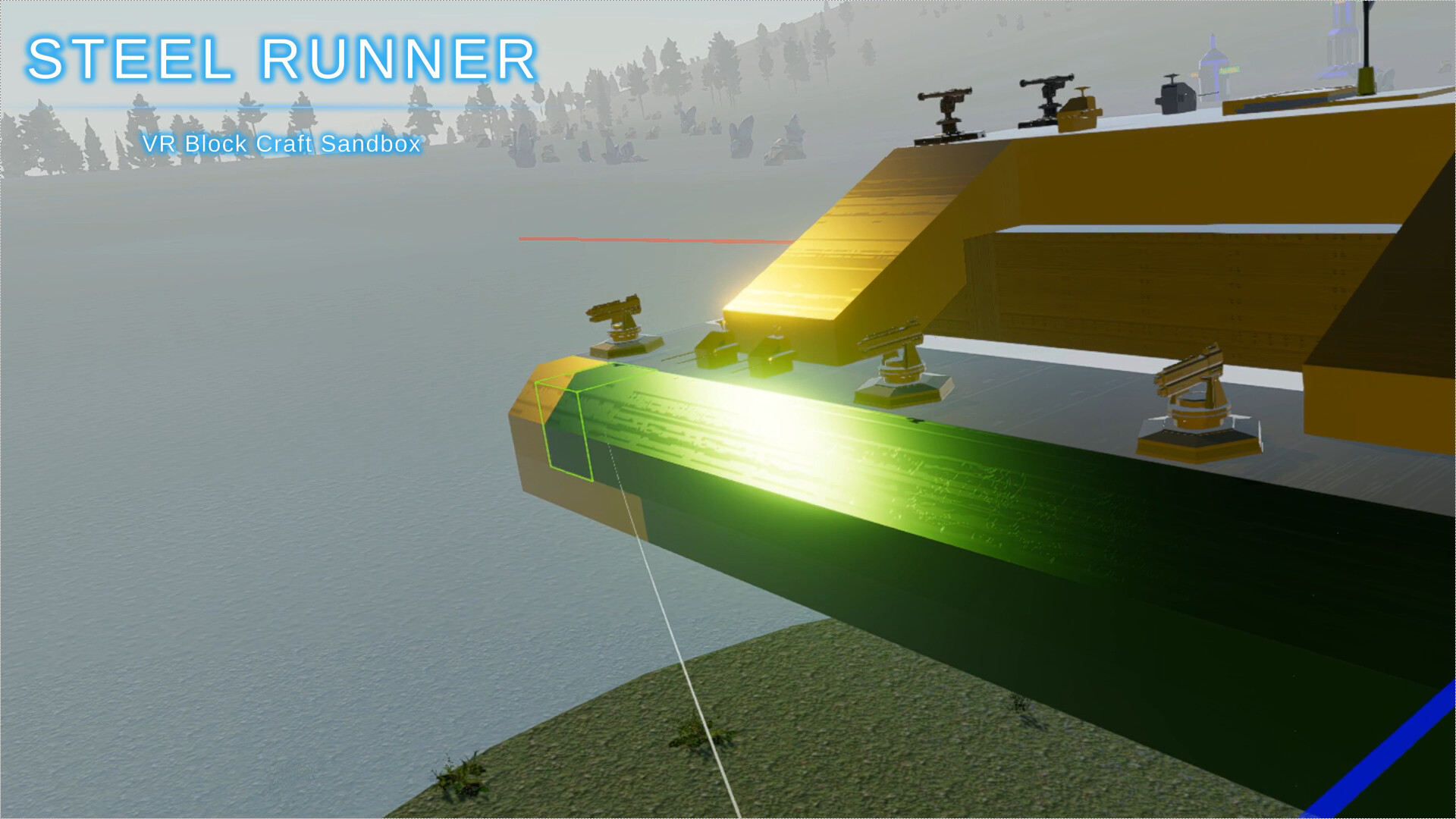 Steel Runner - VR Block Craft Sandbox screenshot 14