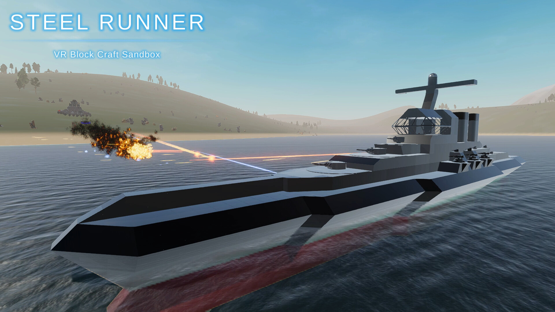 Steel Runner - VR Block Craft Sandbox screenshot 17