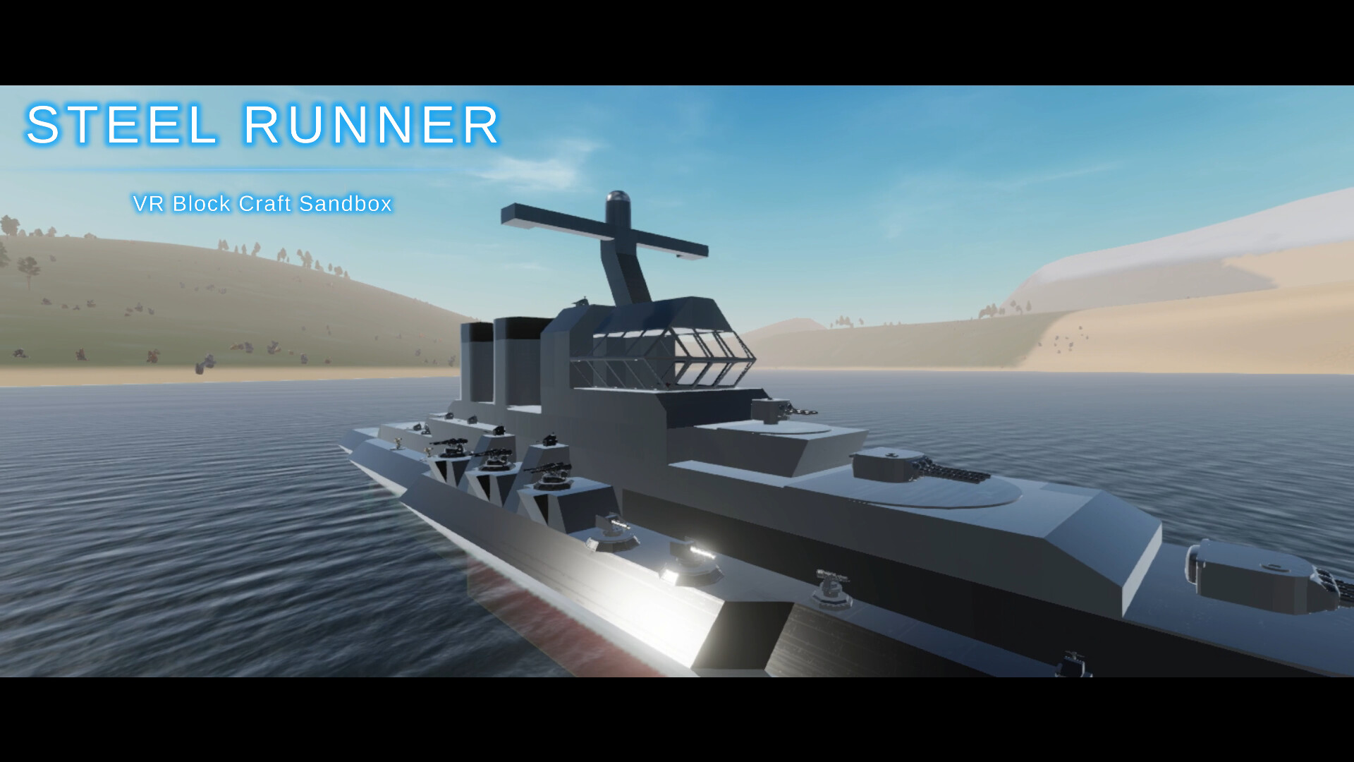 Steel Runner - VR Block Craft Sandbox screenshot 2