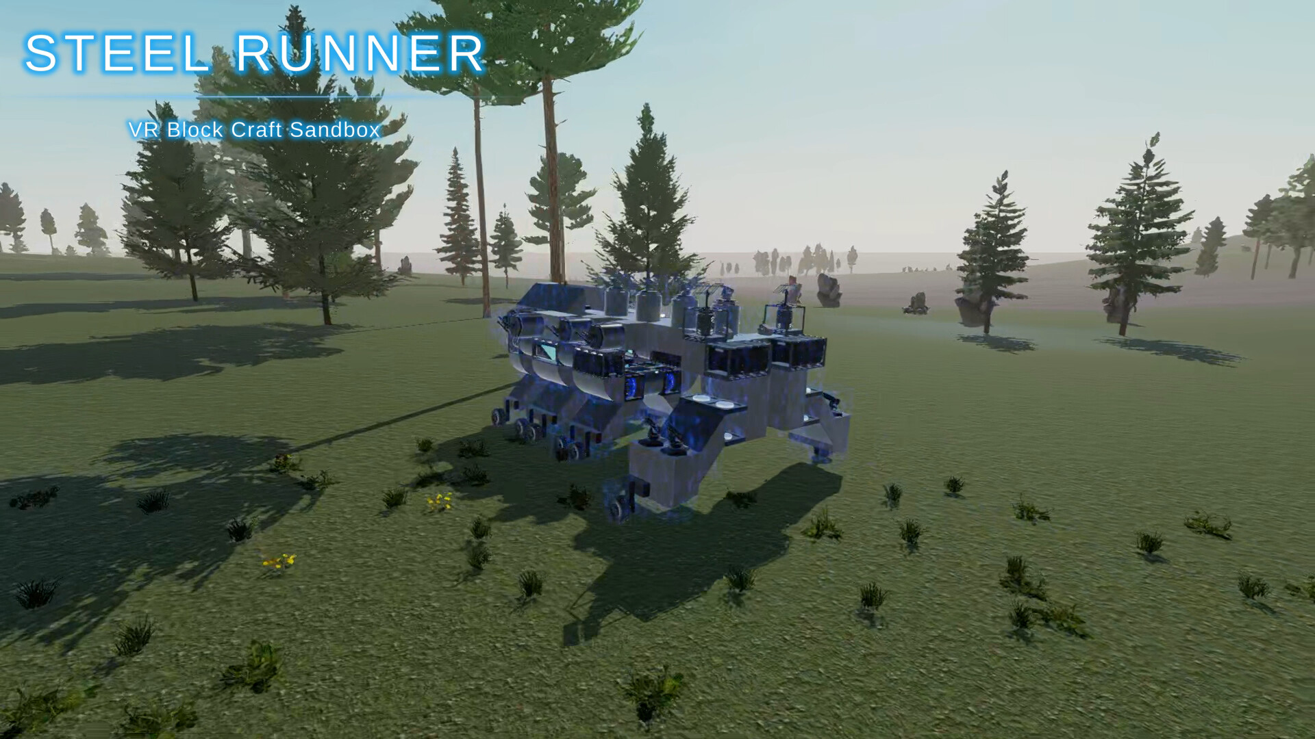 Steel Runner - VR Block Craft Sandbox screenshot 5