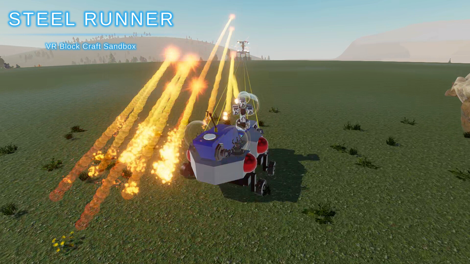 Steel Runner - VR Block Craft Sandbox screenshot 8