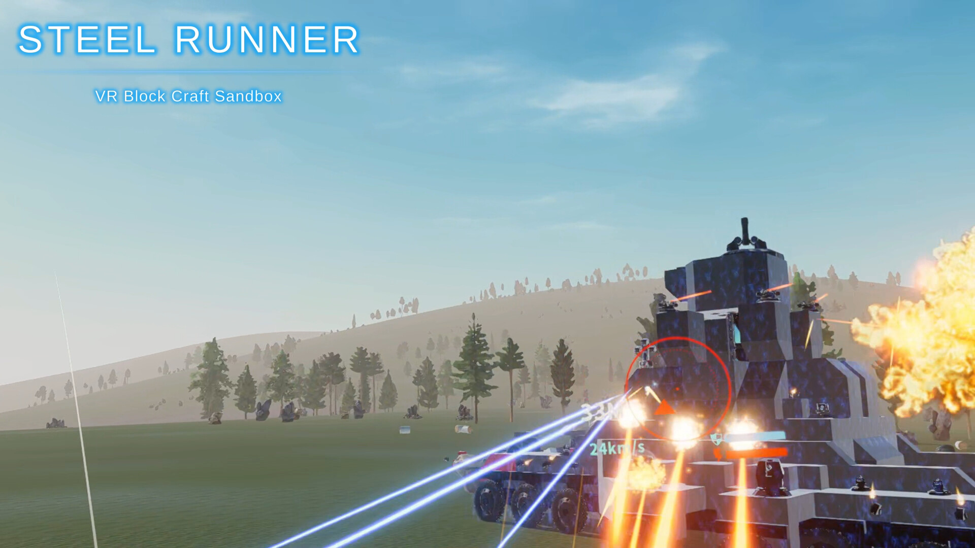 Steel Runner - VR Block Craft Sandbox screenshot 7