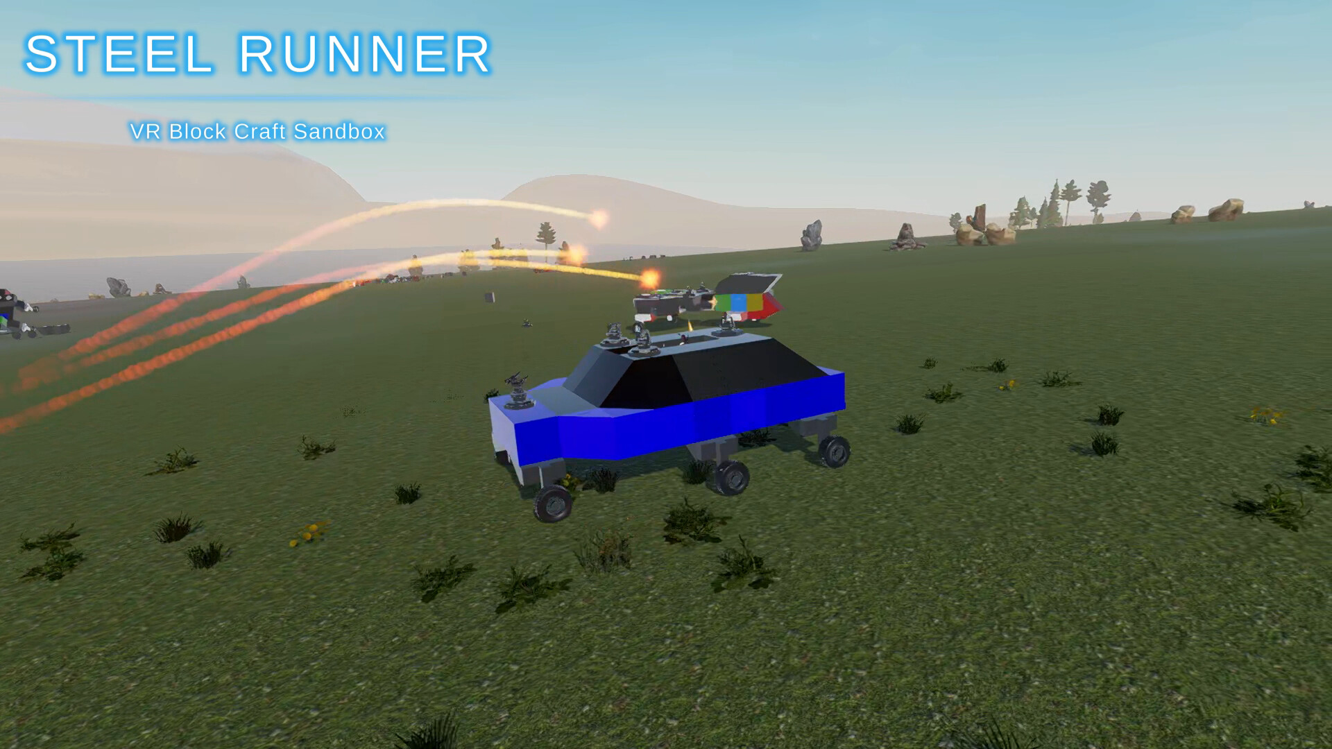 Steel Runner - VR Block Craft Sandbox screenshot 12
