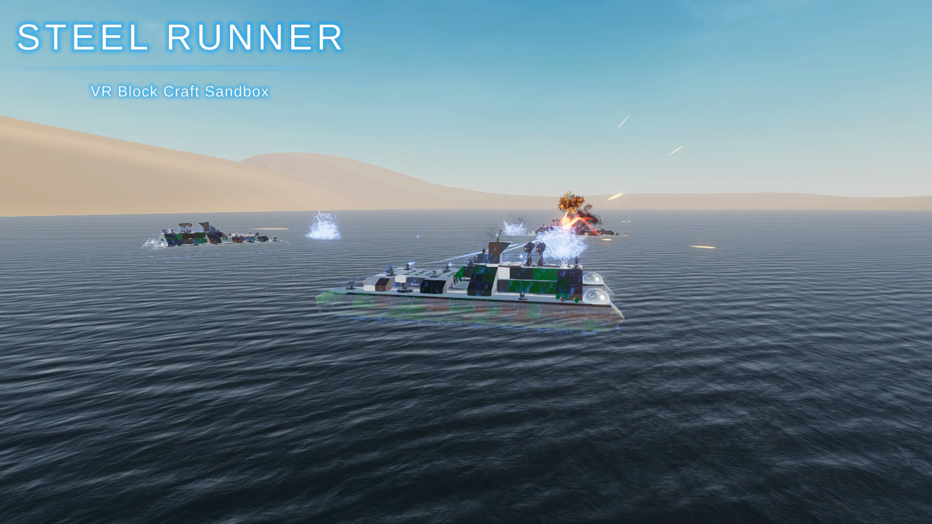 Steel Runner - VR Block Craft Sandbox screenshot 18