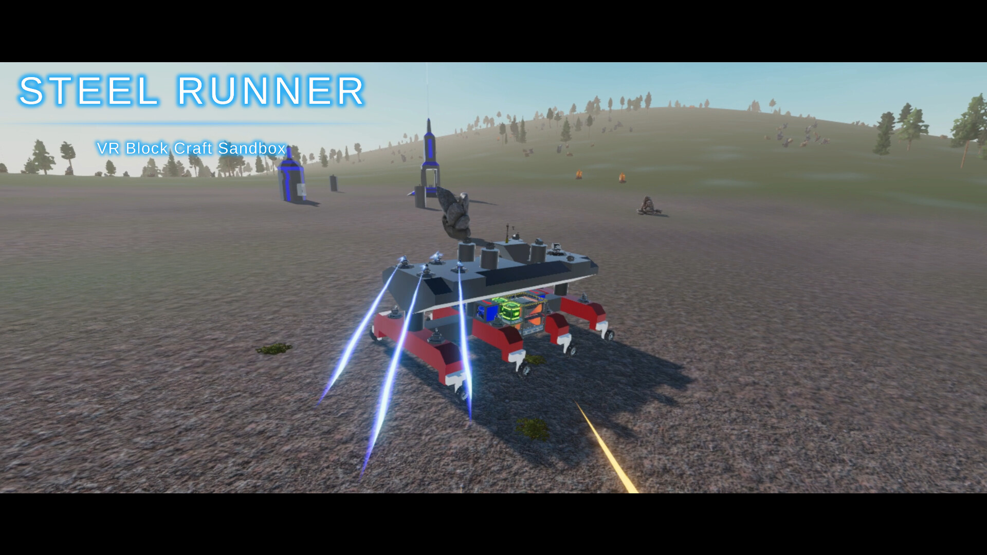 Steel Runner - VR Block Craft Sandbox screenshot 10