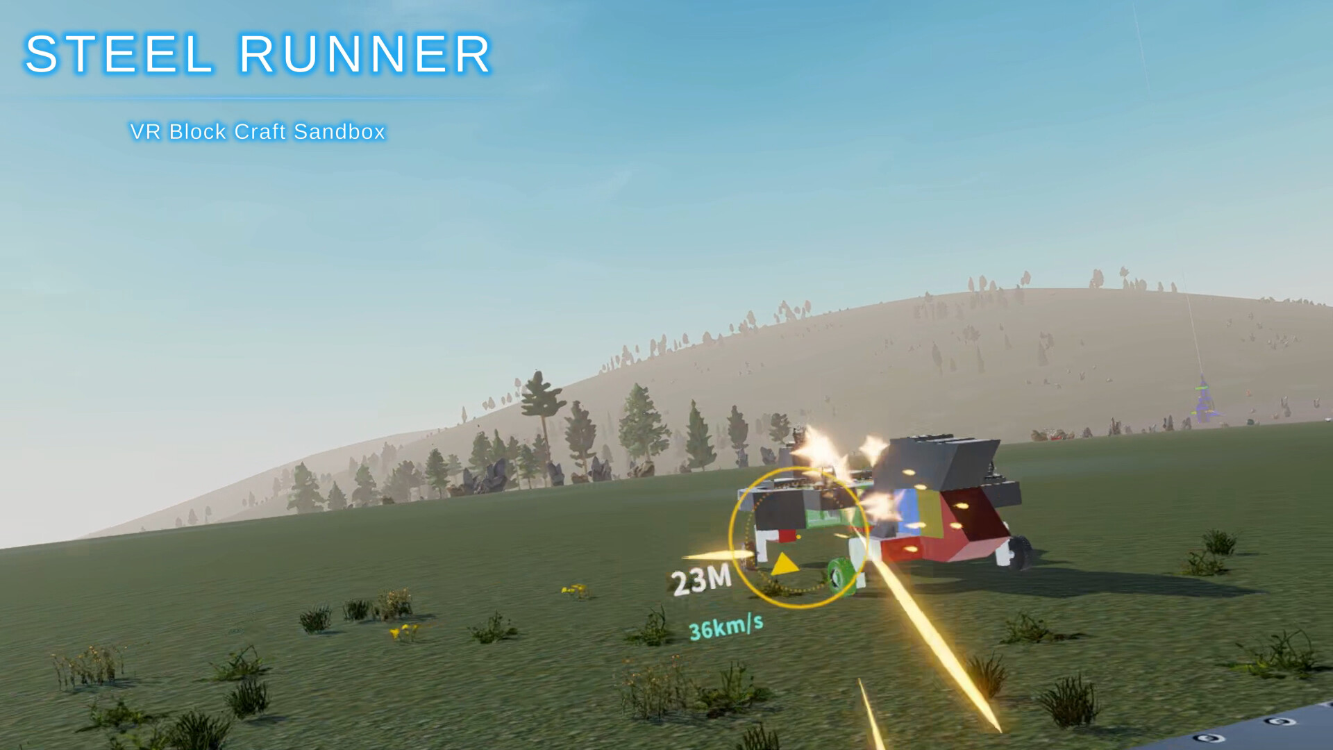Steel Runner - VR Block Craft Sandbox screenshot 19