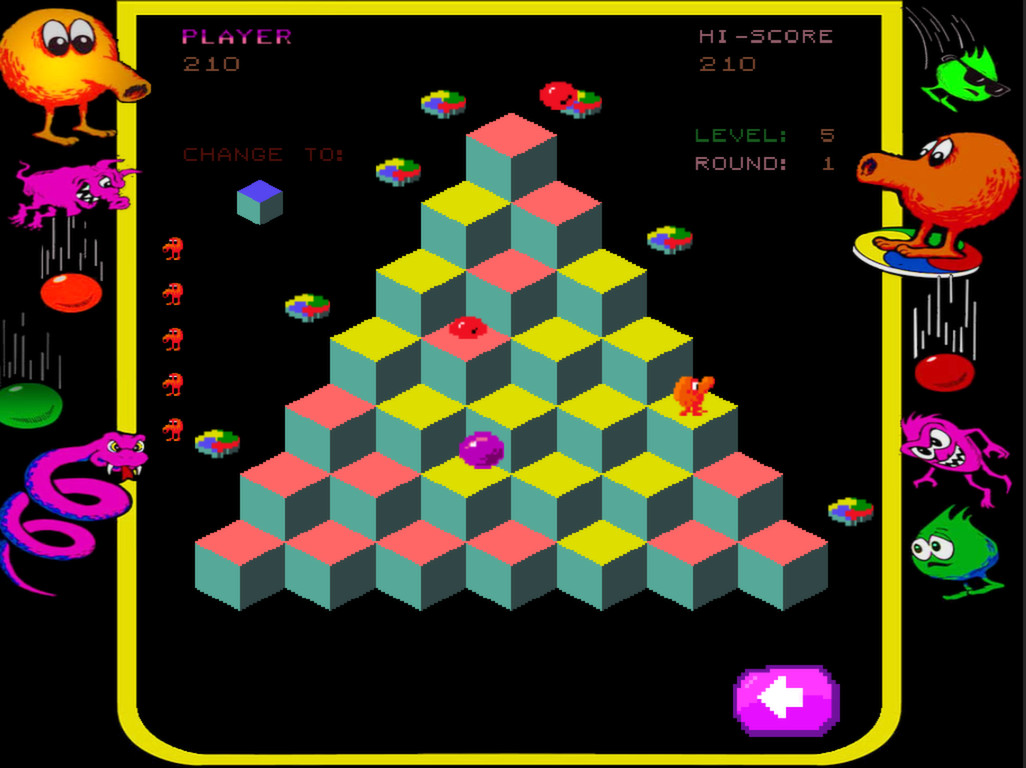 Q*bert: Rebooted screenshot 1
