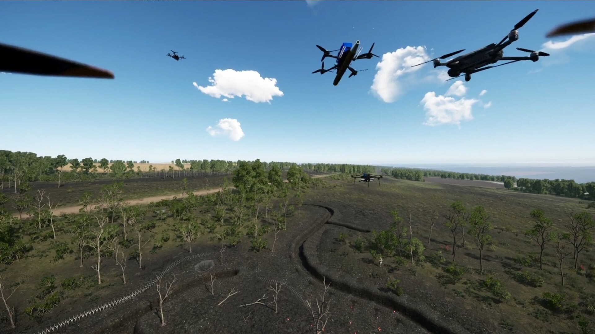Ukrainian Fight Drone Simulator (UFDS) - FPV drone simulator screenshot 2