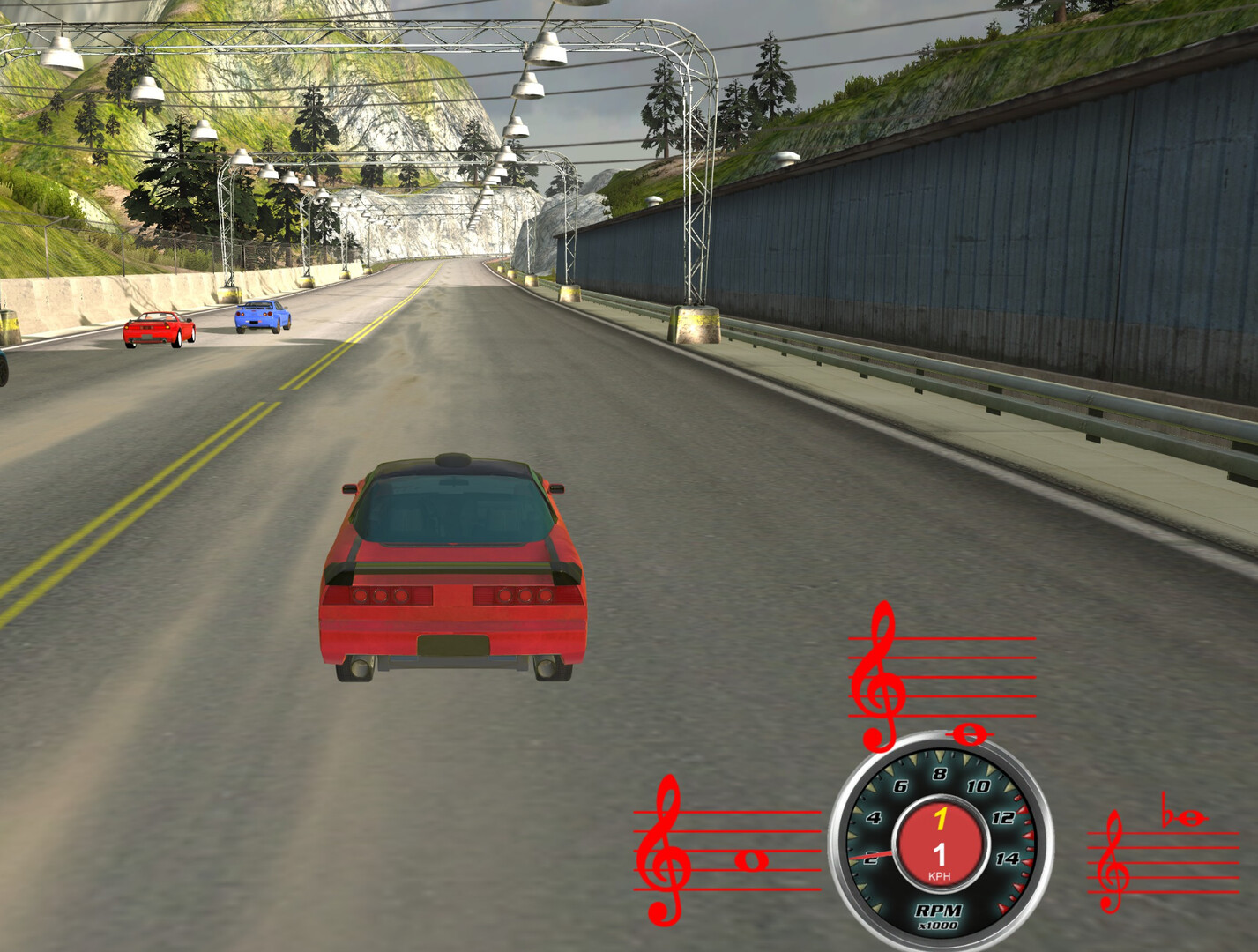 Pitch Race Car Racing screenshot 3