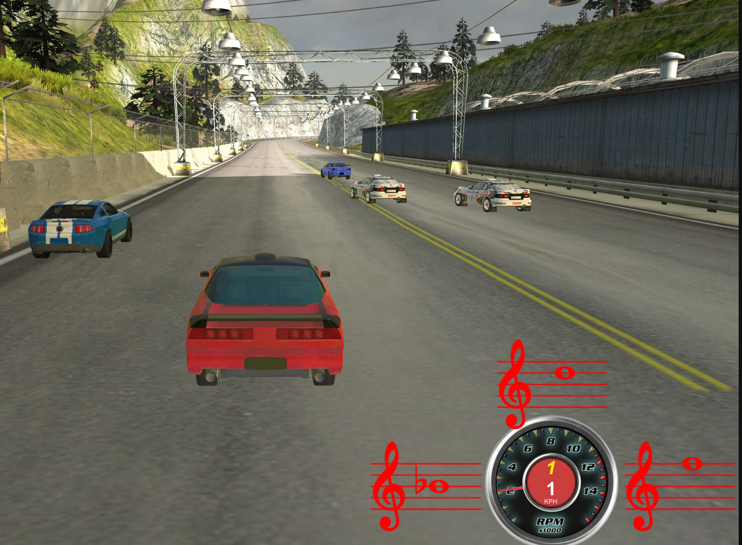 Pitch Race Car Racing screenshot 5