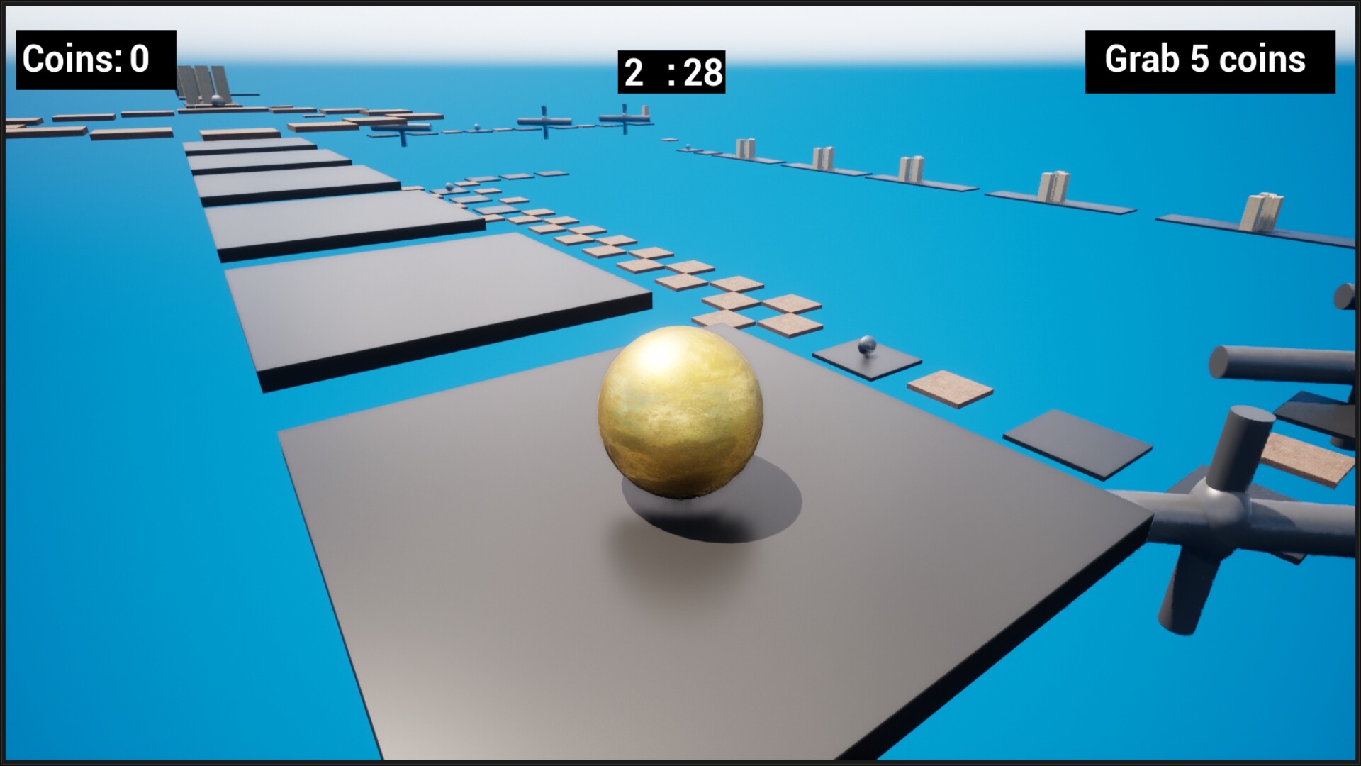 Jumping in the middle of the sky screenshot 2