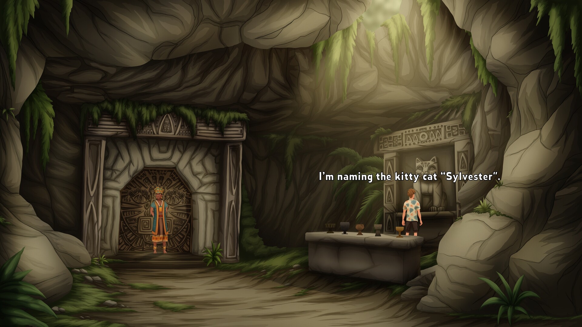Scott Whiskers: the Search for the Golden Cat screenshot 1