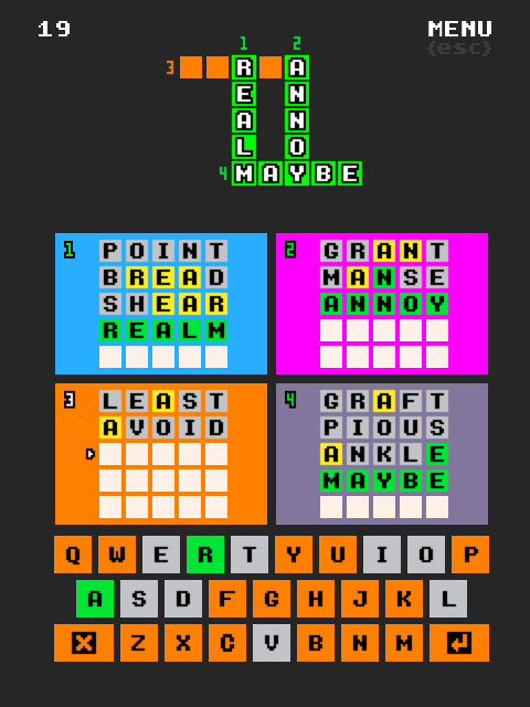 4ordle screenshot 3
