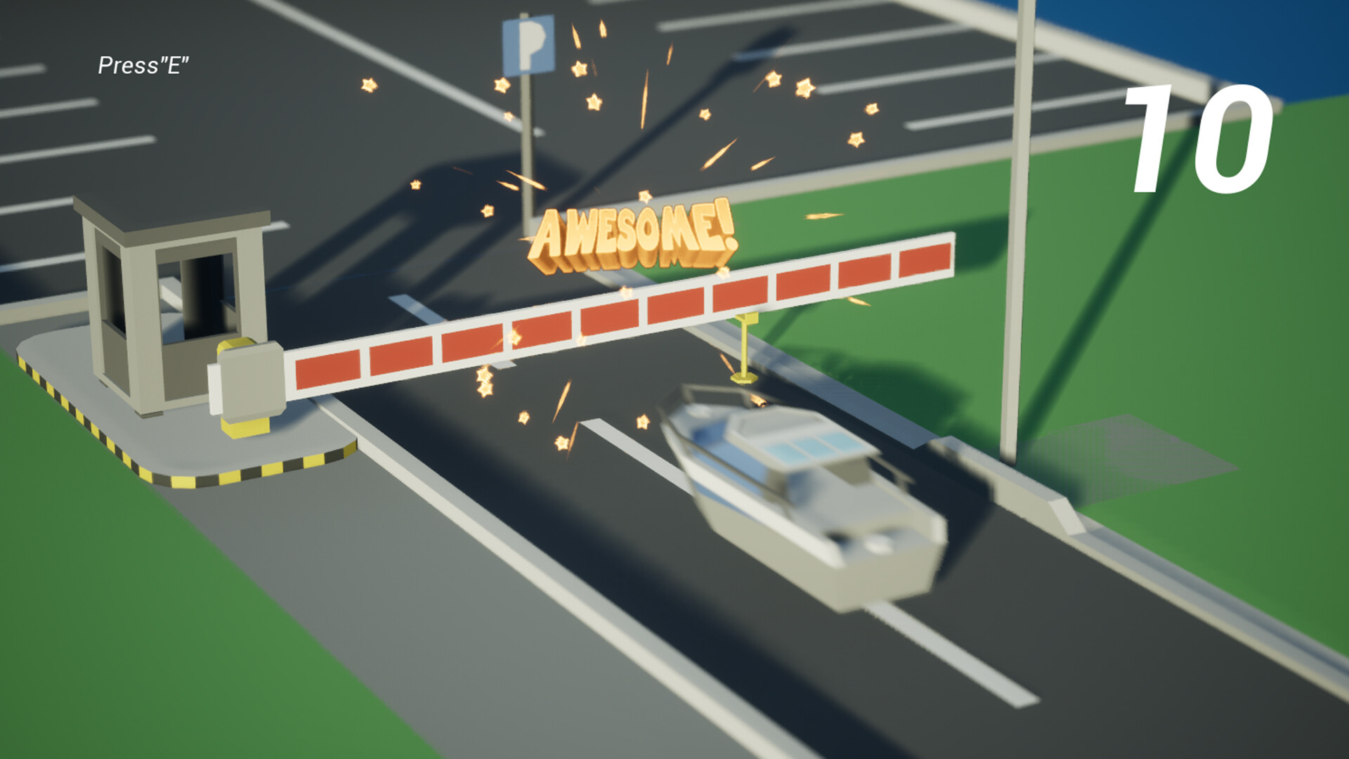 我，停车场的杆？ Me, the parking lot pole? screenshot 3