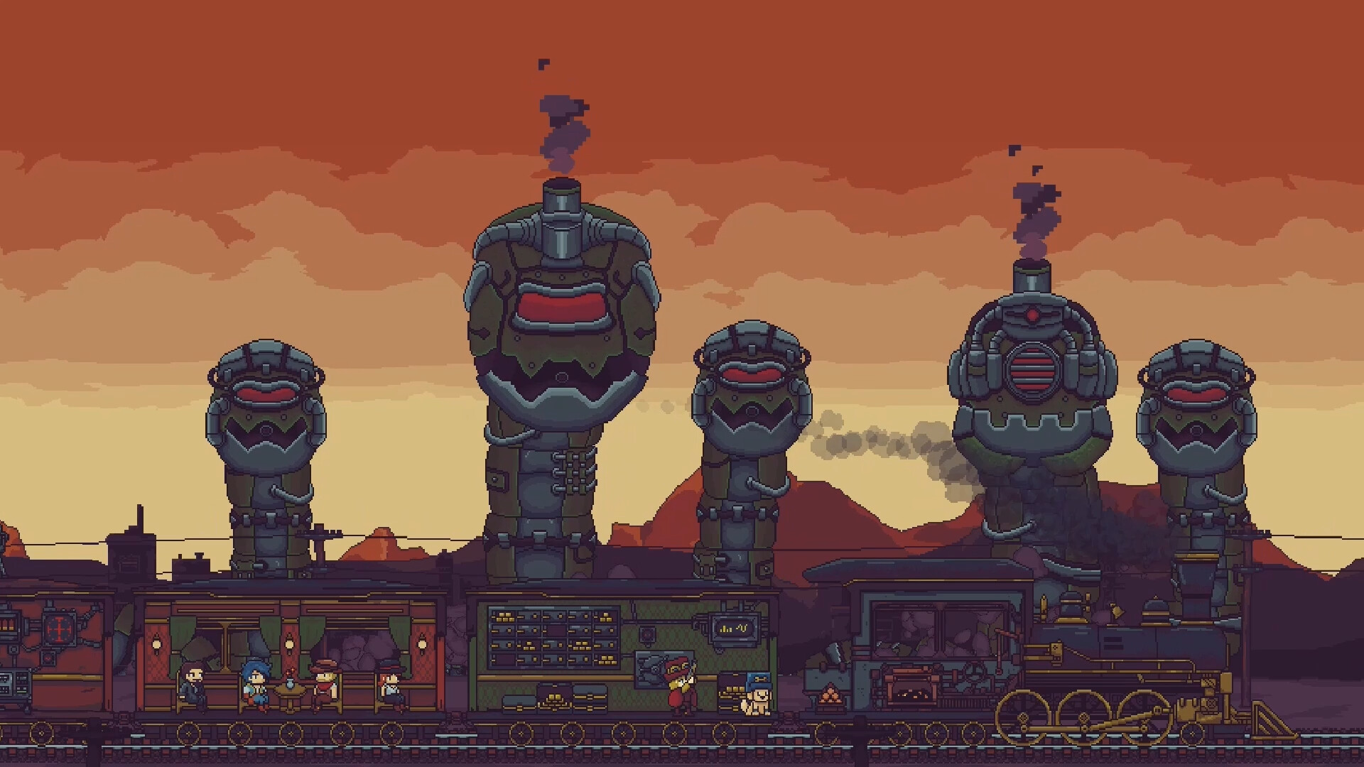 Railpunk Mayhem screenshot 2