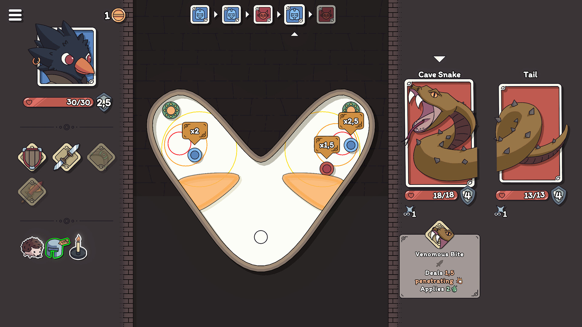 Curling in the Dungeon screenshot 5