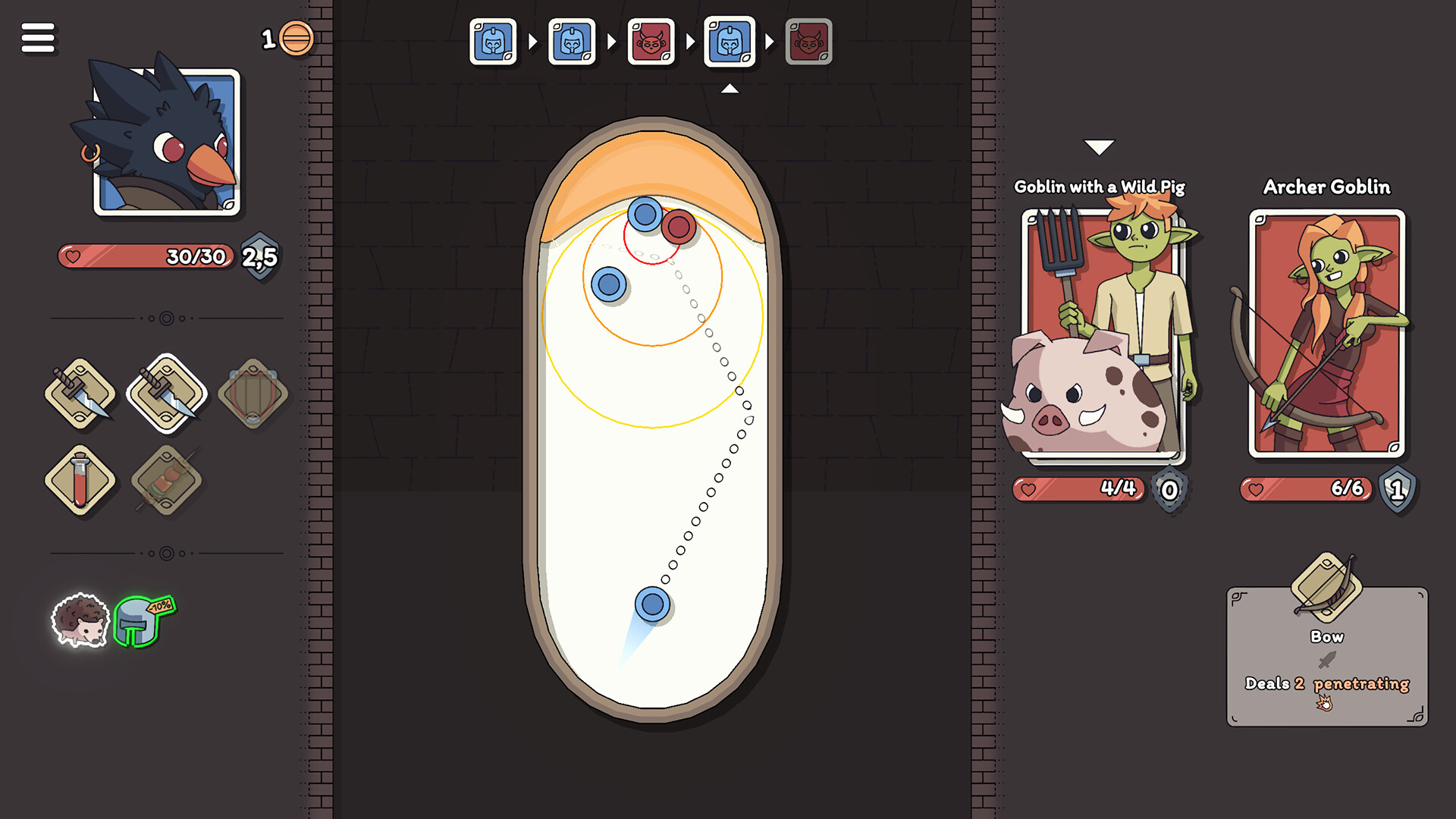 Curling in the Dungeon screenshot 3