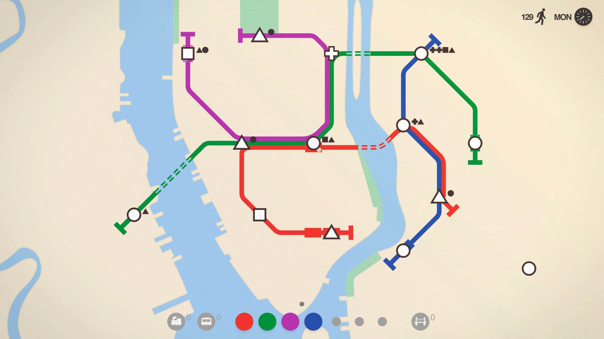 Mini Metro screenshot 1