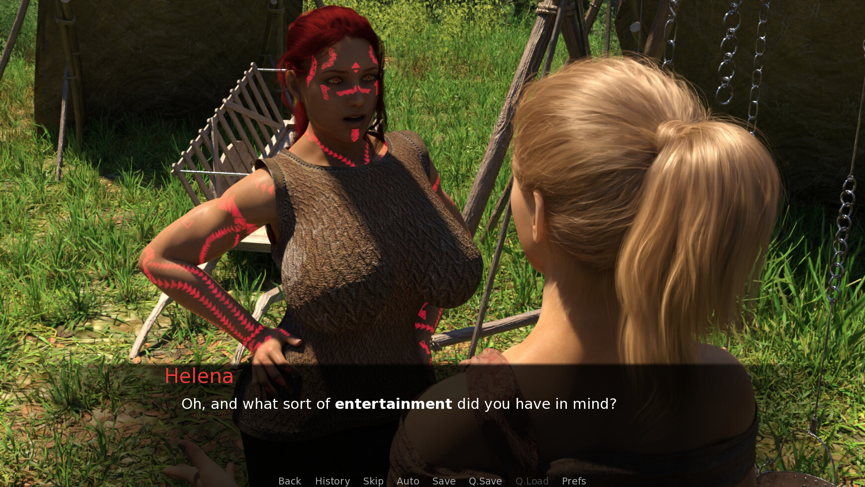 One Barbarian Futa Tribe Chapter 2: Red screenshot 5