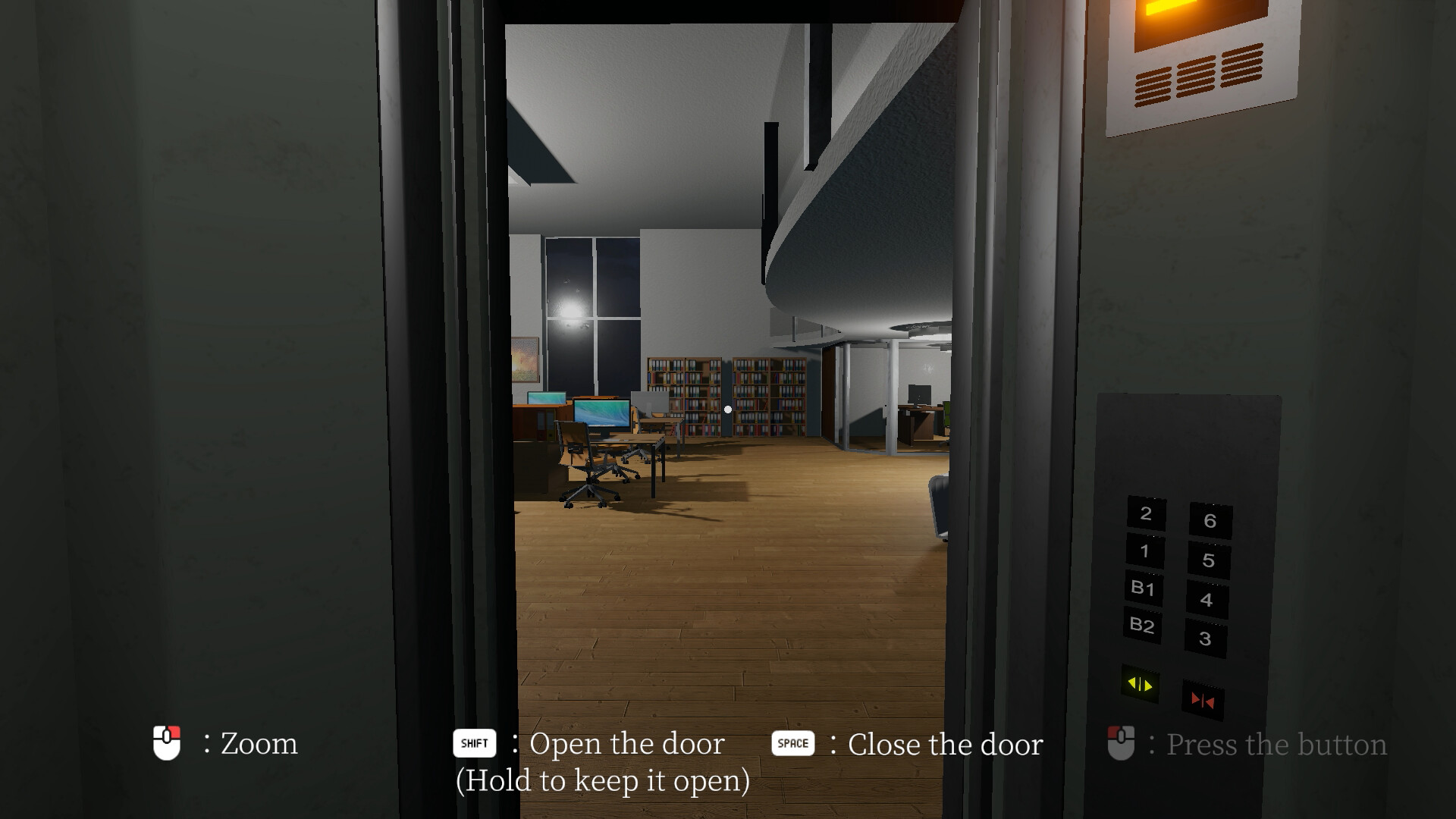 0th floor. - The cursed elevator to floor zero - screenshot 4