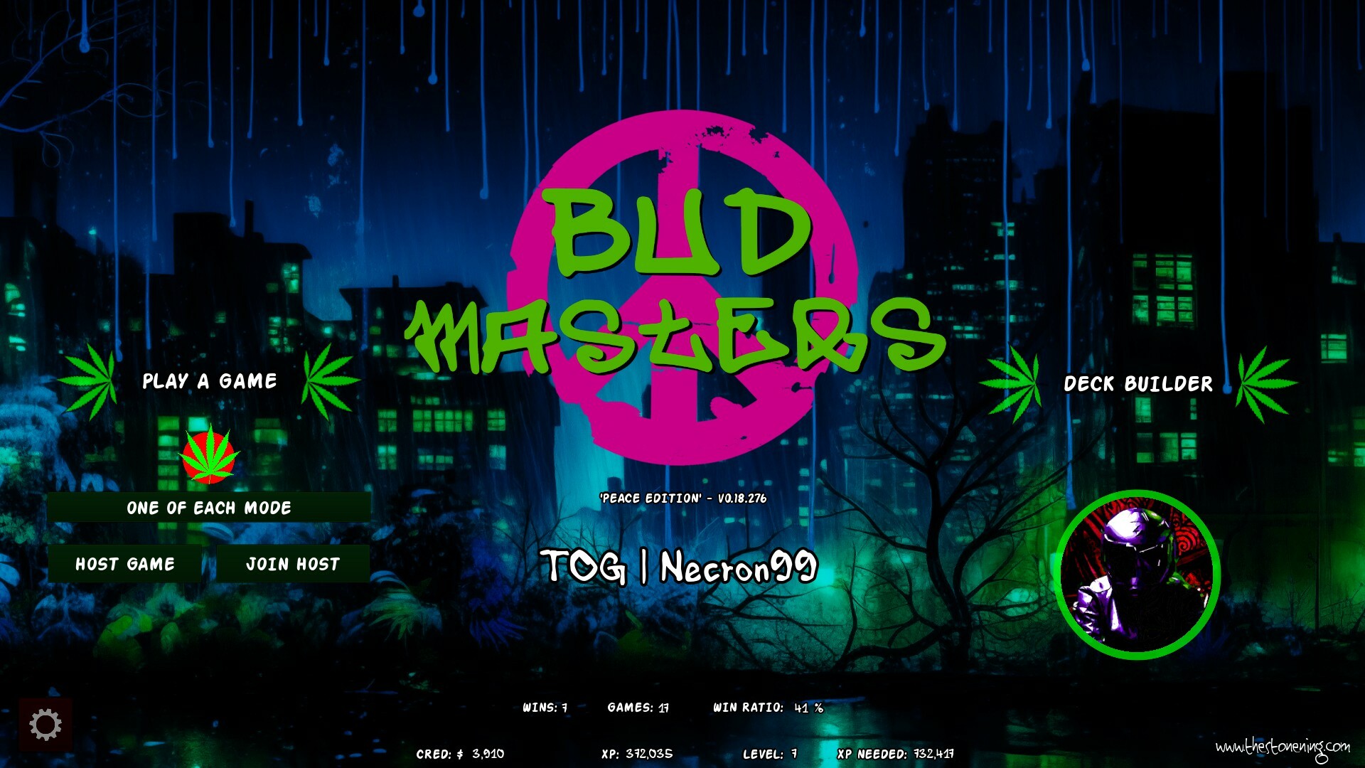 Bud Masters - Peace Edition screenshot 1