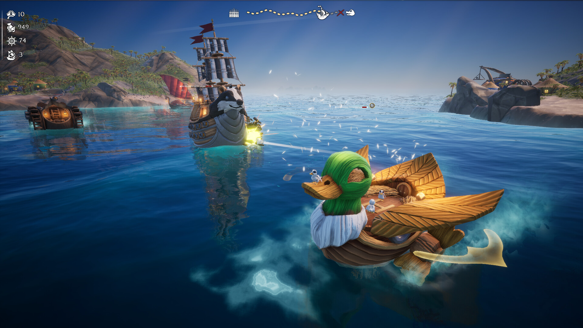 Fluffy Sailors screenshot 2