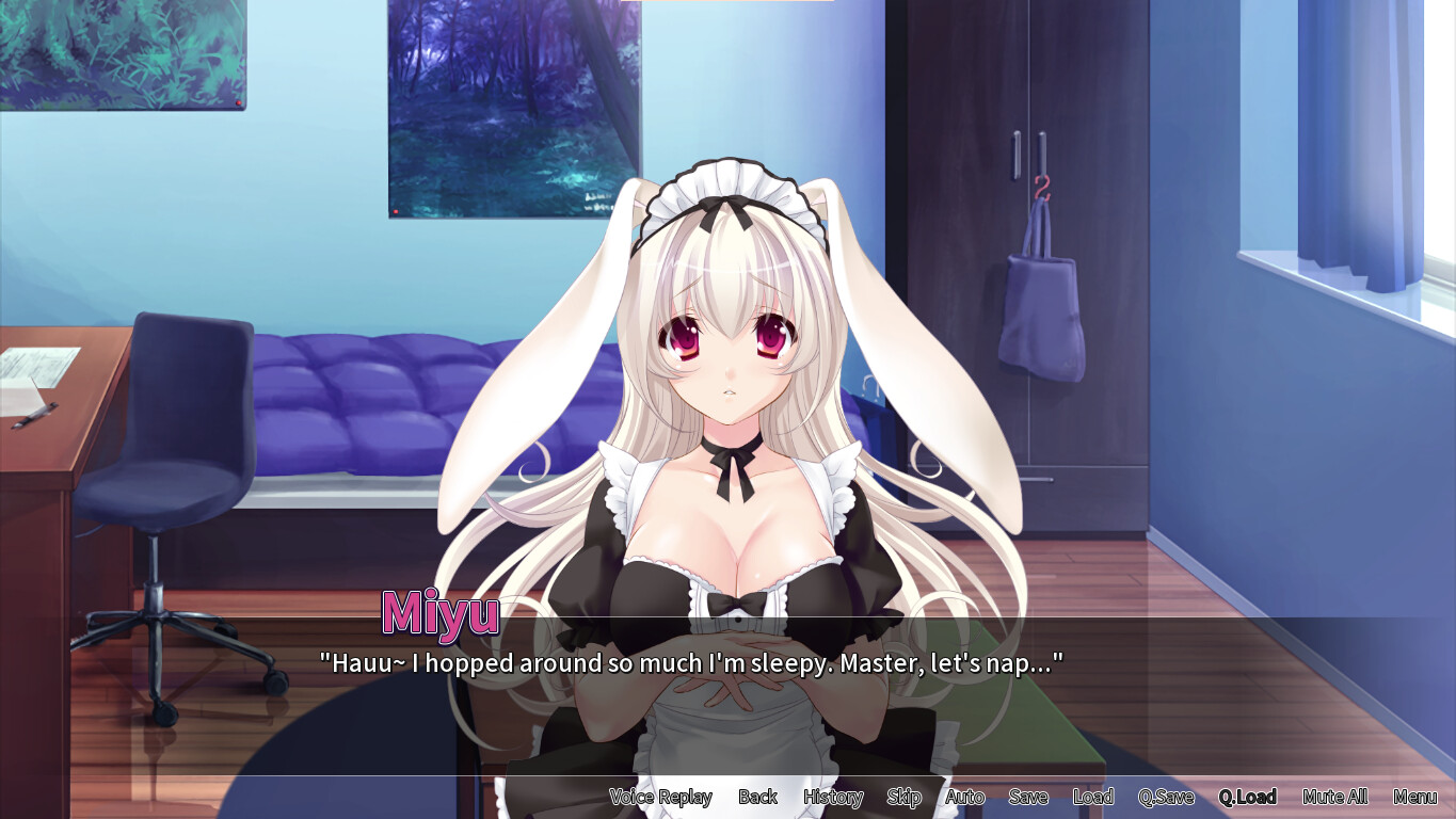 Bunny Girl Cumming for my Carrot screenshot 9