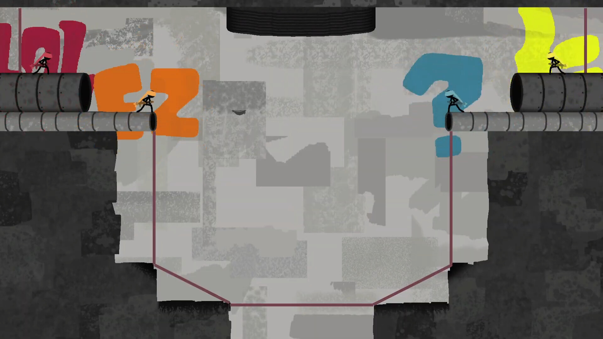 Ninjas on Trampolines screenshot 2