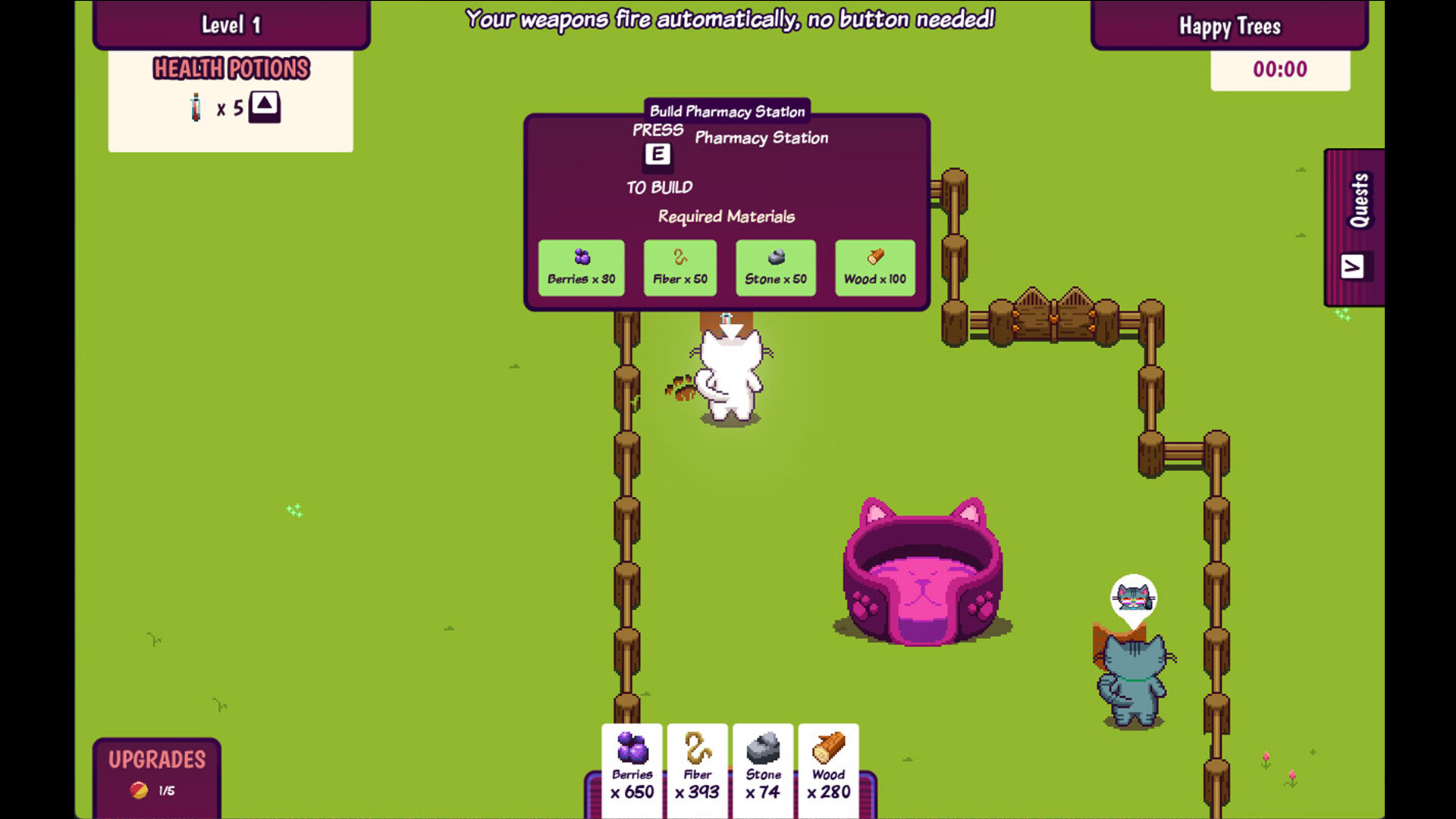 Cats vs Aliens screenshot 4