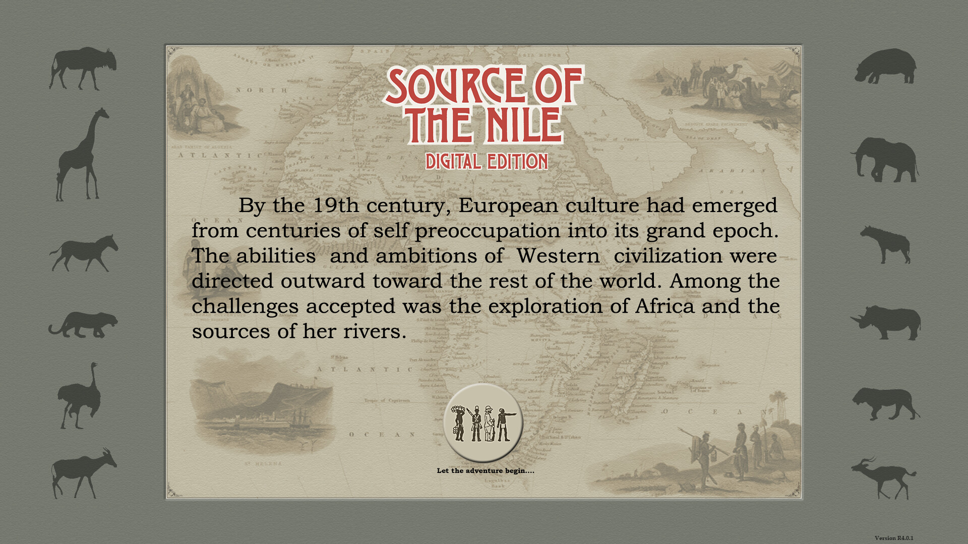 Source of the Nile Digital Edition screenshot 1