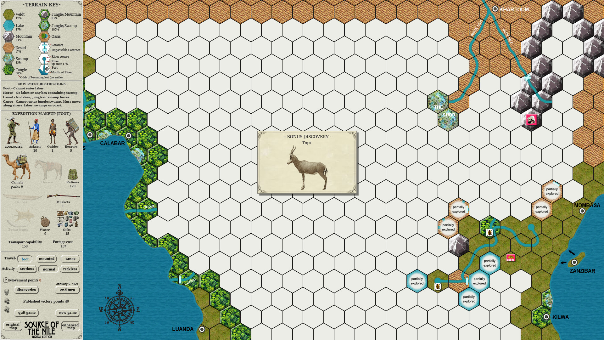 Source of the Nile Digital Edition screenshot 13