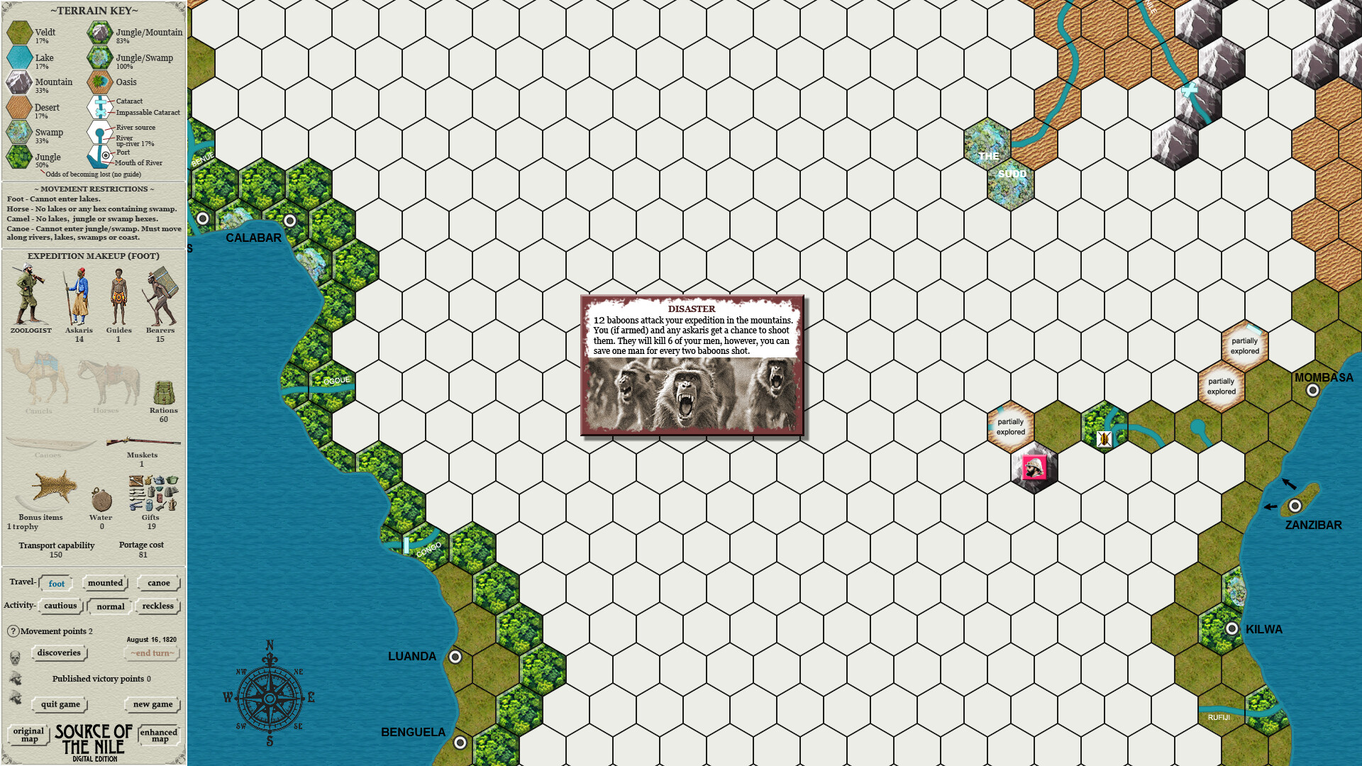 Source of the Nile Digital Edition screenshot 12