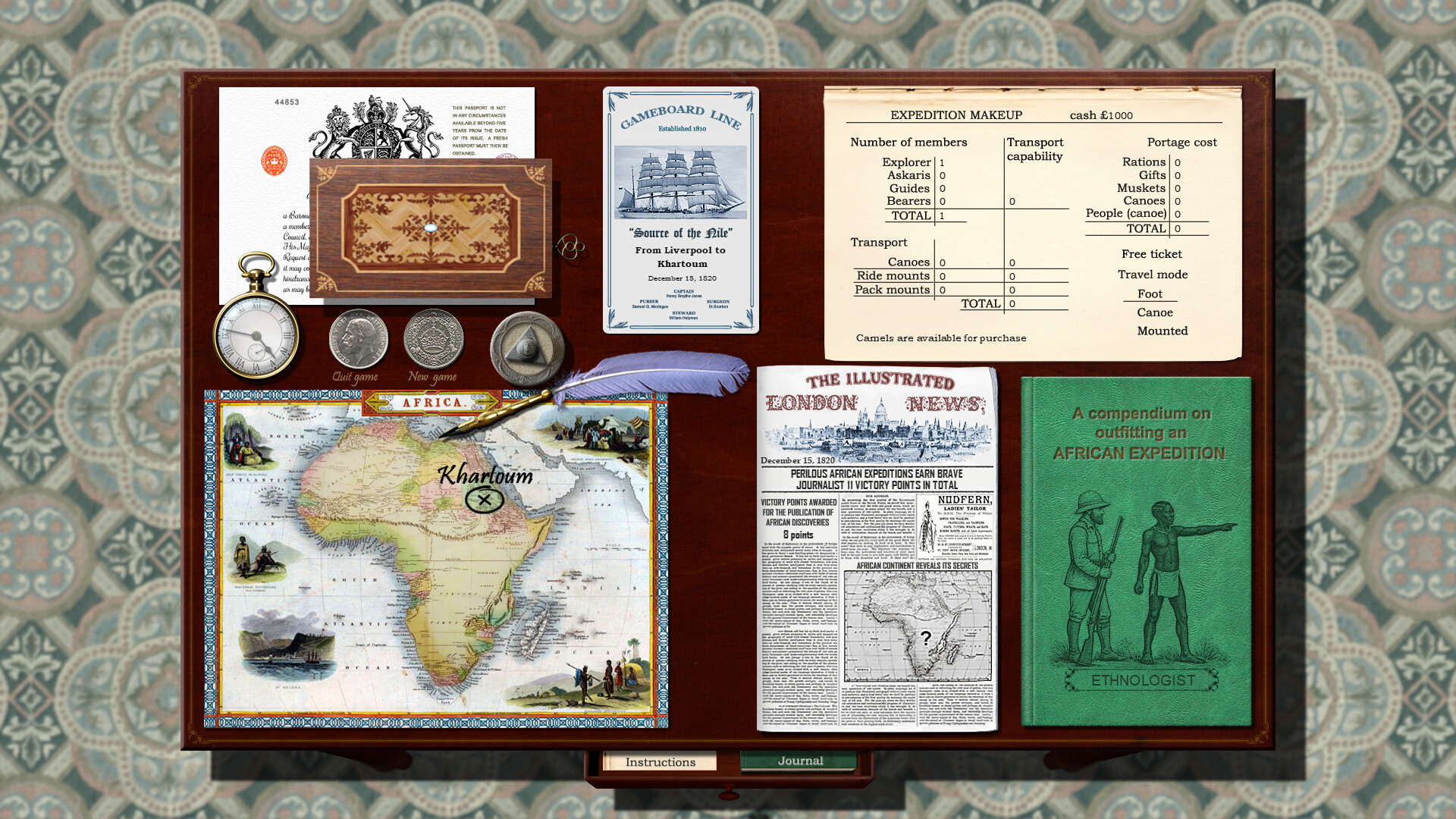Source of the Nile Digital Edition screenshot 3