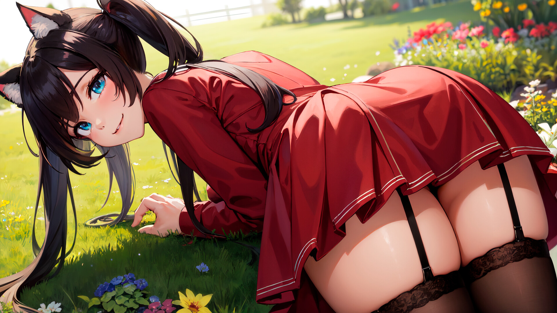 Neko Girls Puzzle screenshot 5