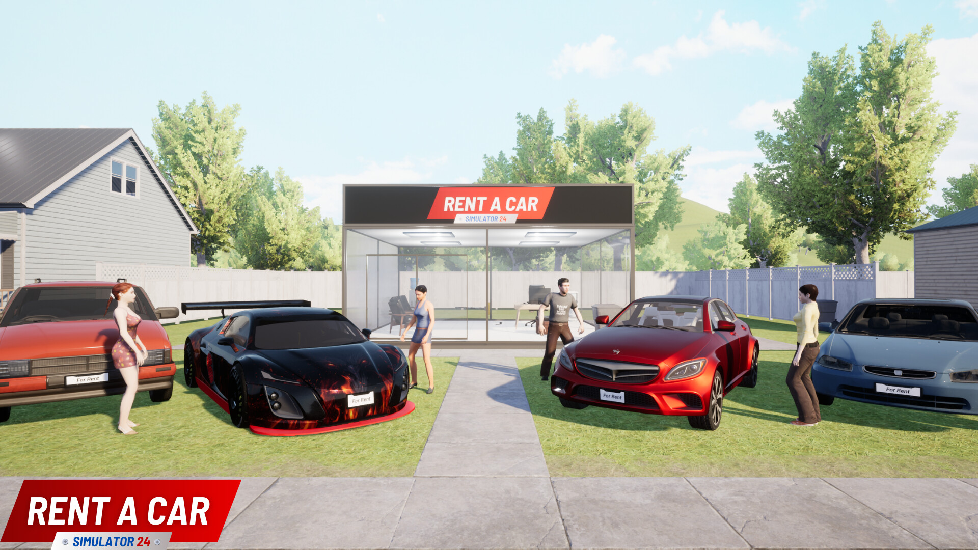 Rent A Car Simulator 24: Prologue screenshot 1