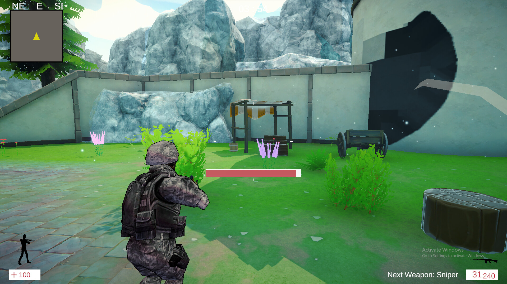 Wizards Vs Soldiers And Robots screenshot 1