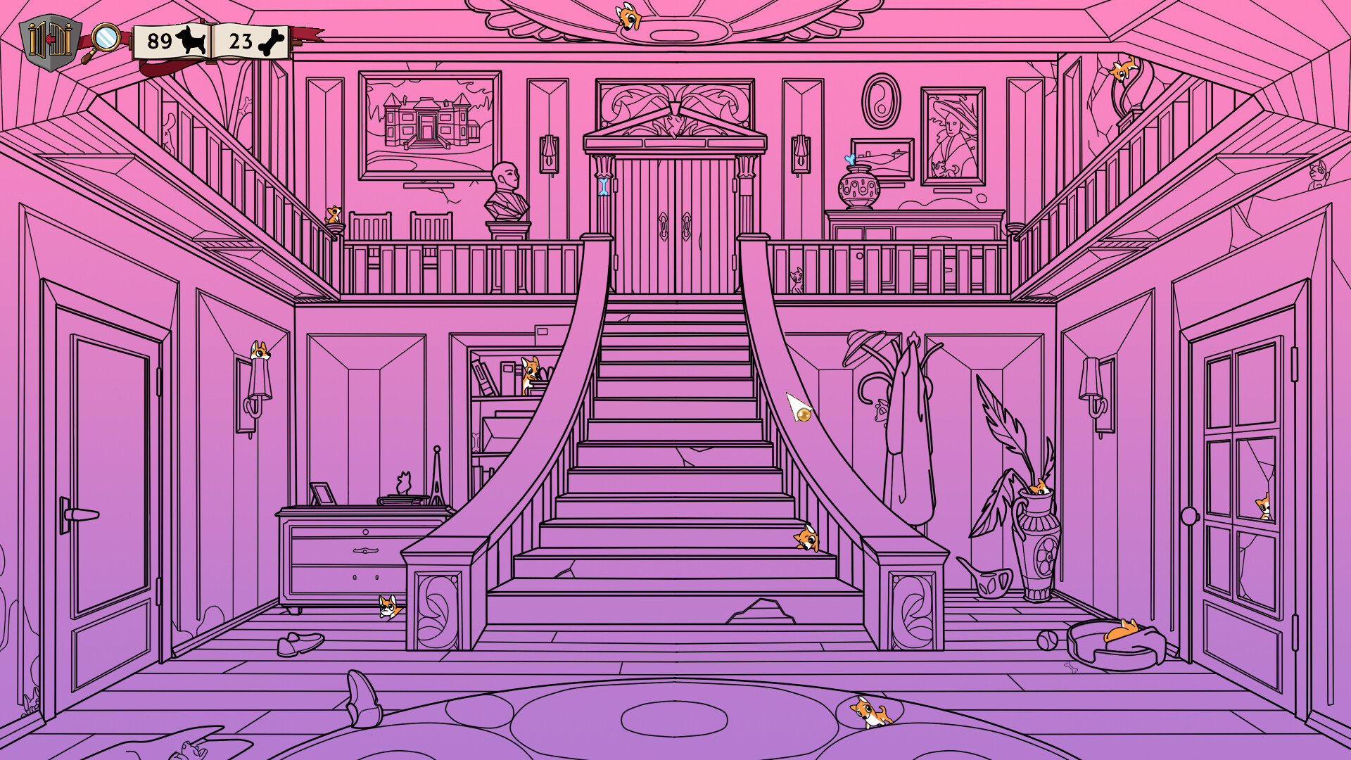 Hidden Corgi Mansion screenshot 4