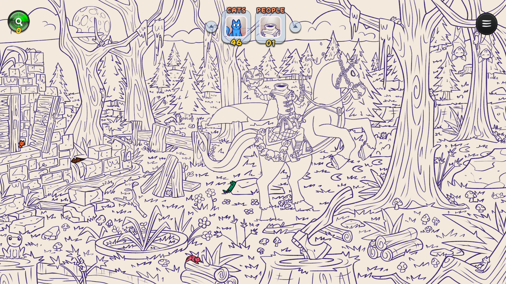 Hidden Cats in Spooky Village screenshot 5