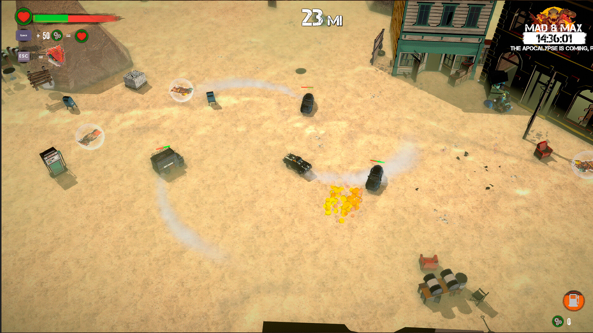 MAD & MAX: The Best Survival game with Zombies and Dinosaurs screenshot 2