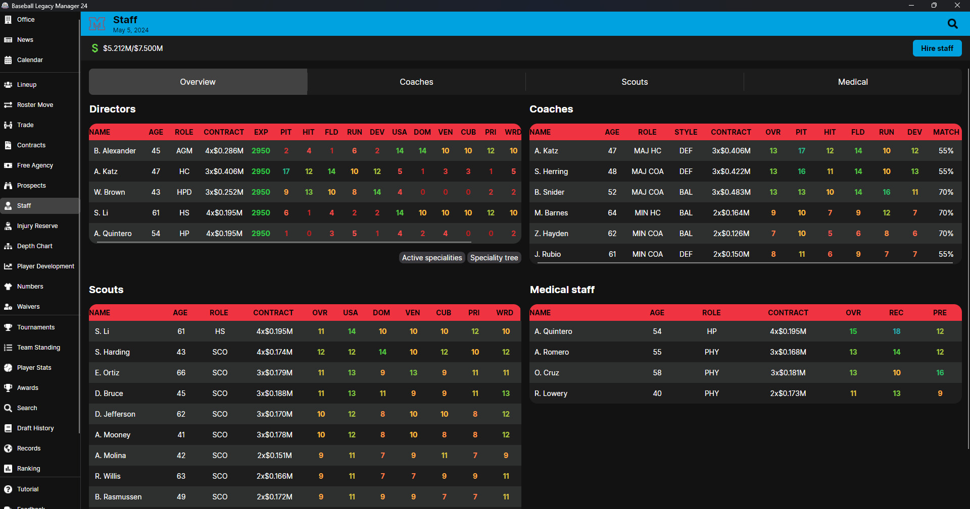 Baseball Legacy Manager 24 screenshot 7