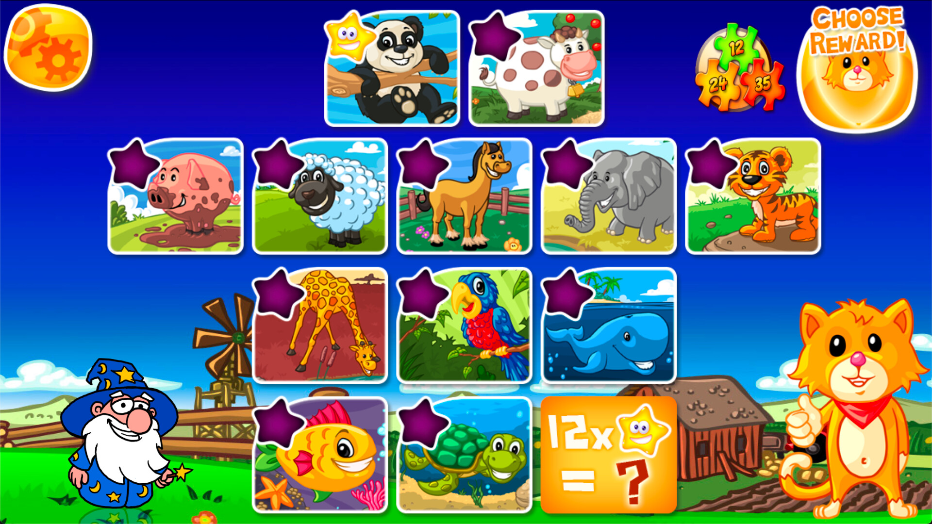 Animal Farm Jigsaw Games for Toddlers, Babys and Kids screenshot 2