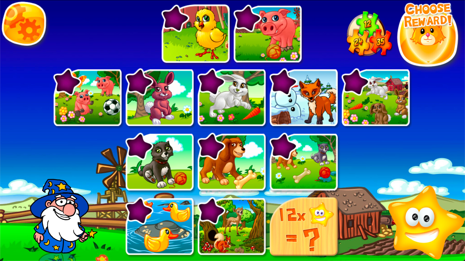 Animal Farm Jigsaw Games for Toddlers, Babys and Kids screenshot 9