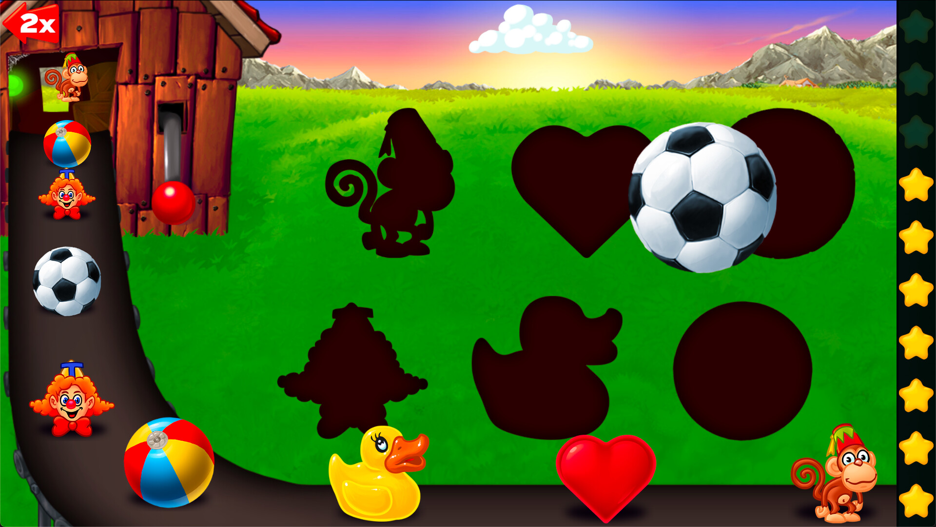 Funny Farm Learning Games for Toddlers and Kids screenshot 10