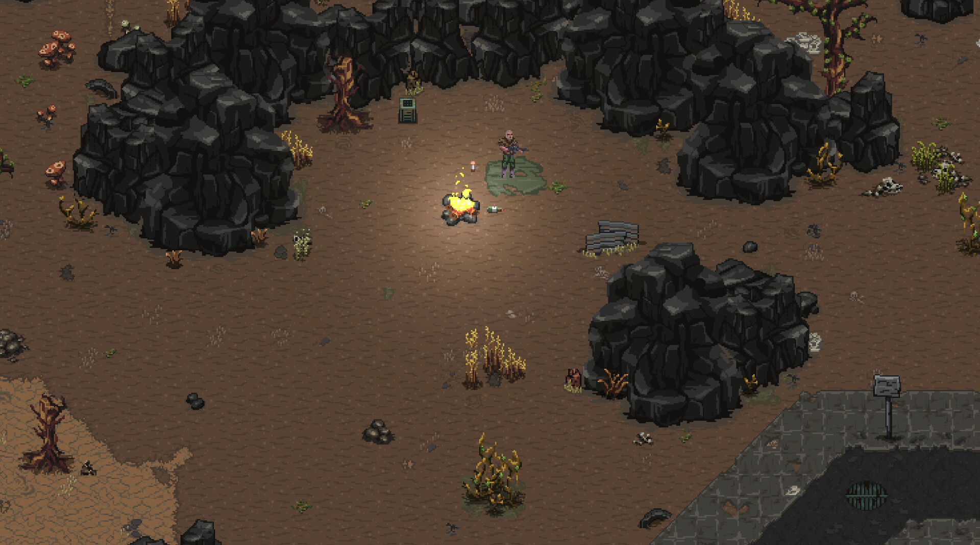 Dust & Rain: Post-apocalyptic RPG screenshot 1