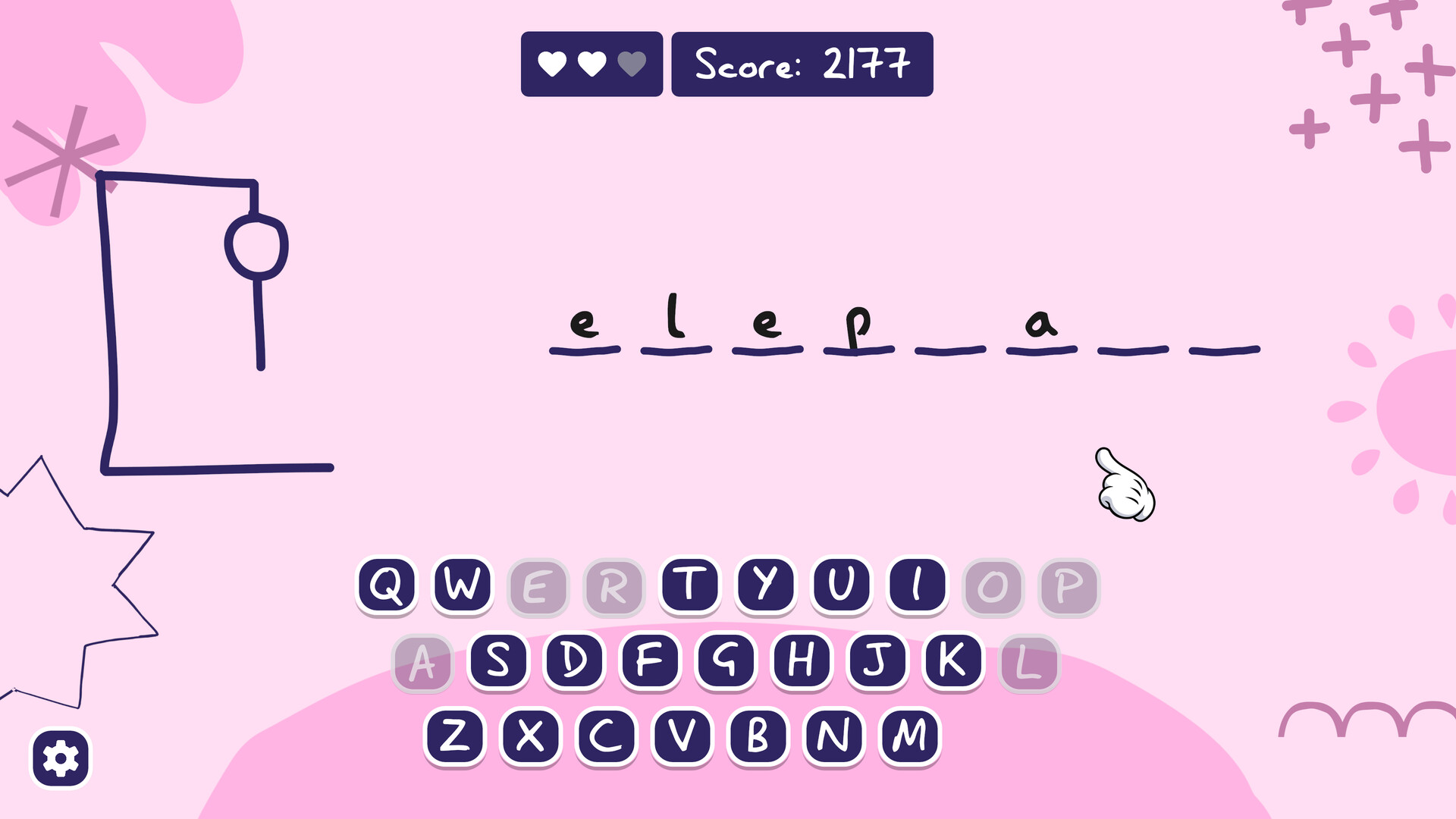 Super Hangman screenshot 1