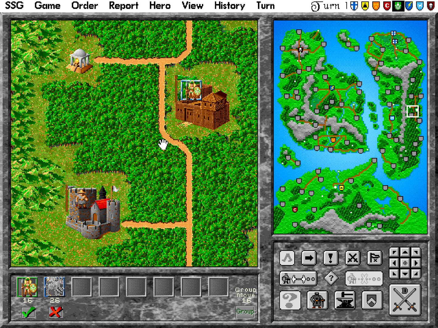 Warlords I + II screenshot 3