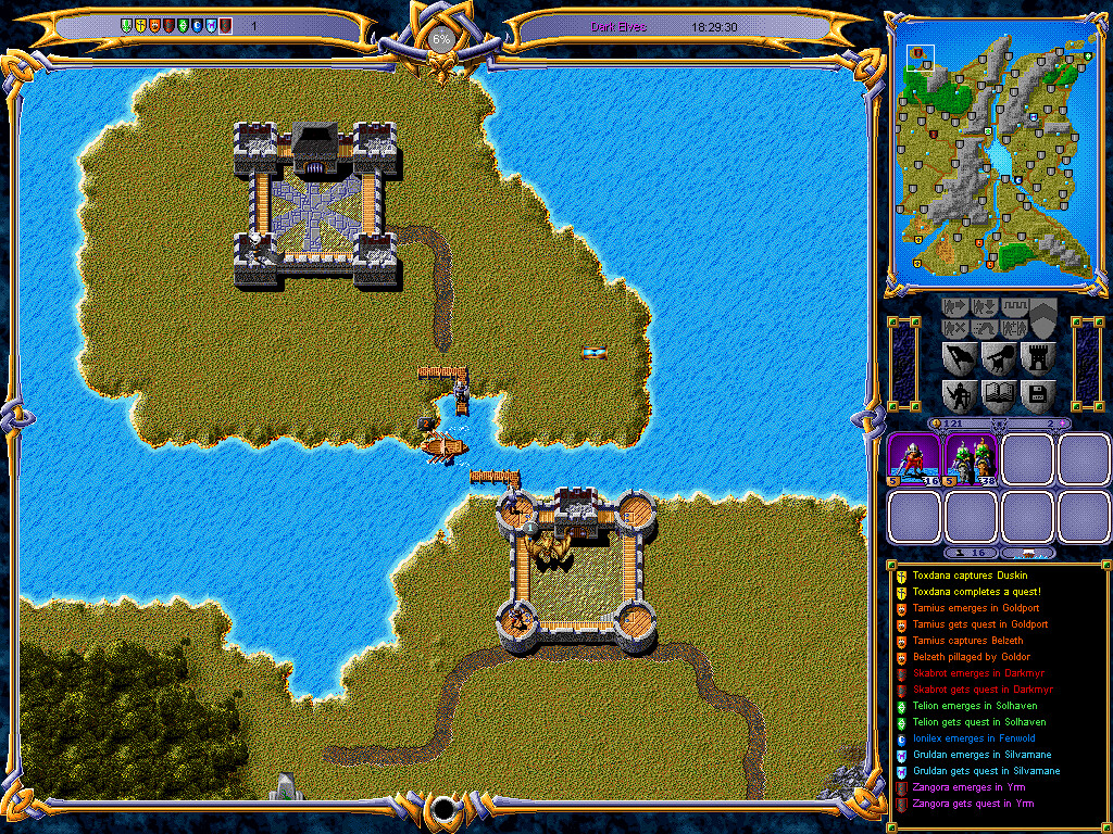 Warlords III: Darklords Rising screenshot 7