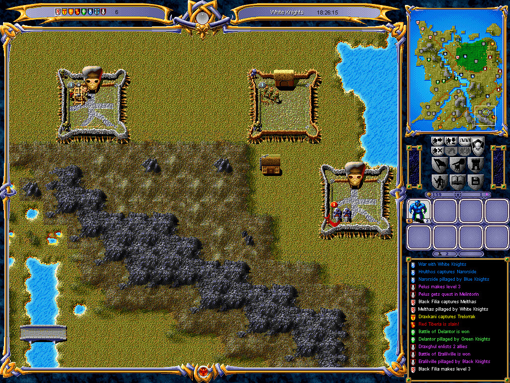 Warlords III: Darklords Rising screenshot 5