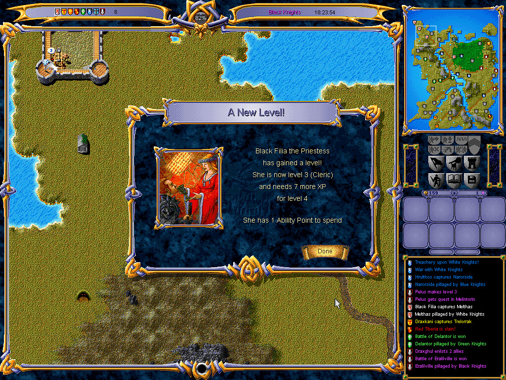 Warlords III: Darklords Rising screenshot 2